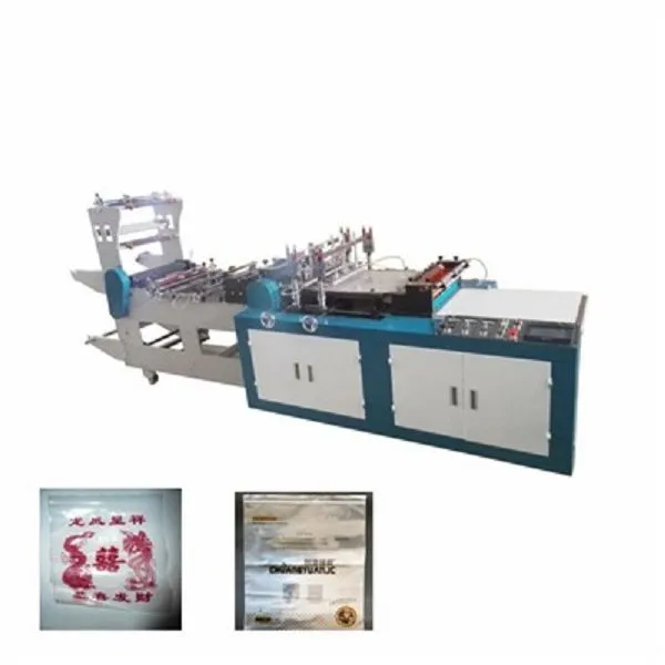 Maschine zur Herstellung von Plastikbeuteln mit Reißverschluss