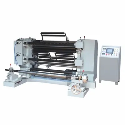 Schneide- und Aufwickelmaschine für Aluminiumfolie