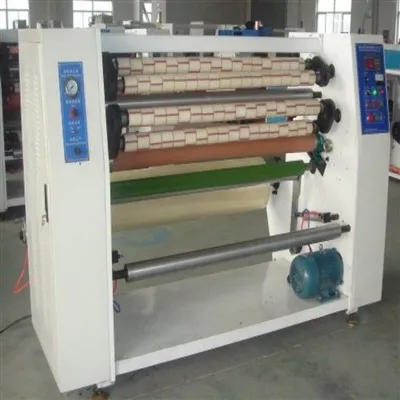 BOPP-Bandschneide- und Aufwickelmaschine