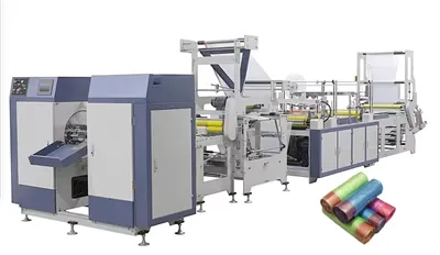 Maschine zur Herstellung von Seilrollenbeuteln